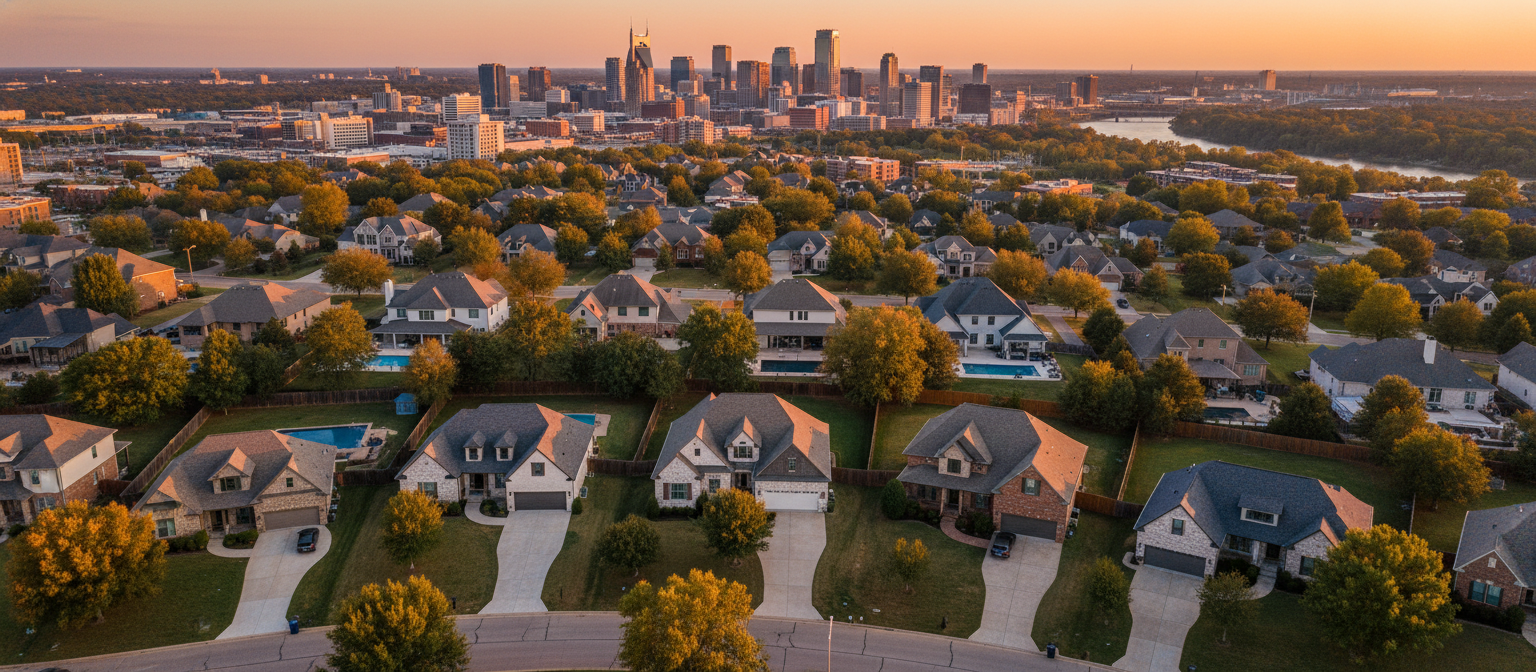 New concrete driveway installation in Nashville, TN